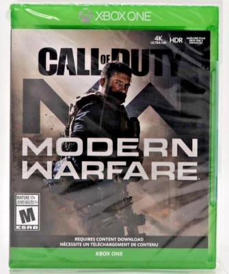 Call of Duty Modern Warfare (Microsoft Xbox, 2019) Brand New Sealed Torn Plastic - Image 1 of 3
