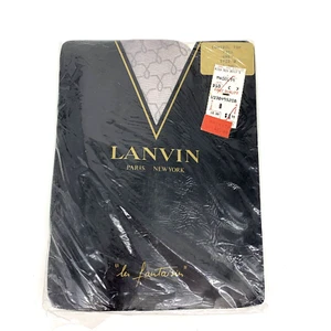 Pantimedias Lanvin Vintage Gris Control Top Talla 125-150 lb NUEVAS NUEVAS CON ETIQUETAS - Imagen 1 de 4