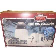 Vintage Star Wars Hoth Ion Cannon Micro Collection Kenner 1982 Opened Box