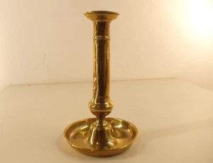 Bougeoir cuivre fin XIXéme 20 cm de hauteur - Imagen 1 de 6