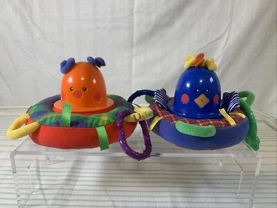 Fisher Price Linkadoos Juguetes de Peluche De Colección Links Chick Baby Juego De 2 Coleccionables 2003 Foto 1 de 4