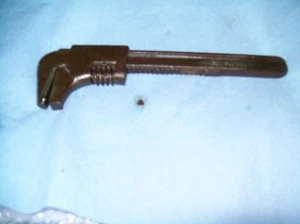 LLAVE DE TUBO AJUSTABLE LLAVE FTF LARGA 9" VINTAGE - Imagen 1 de 4