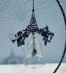 Hallmark Keepsake Ornament Holiday Heirloom 3er en Serie X-Mas Tree Bell 1989 - Imagen 1 de 5