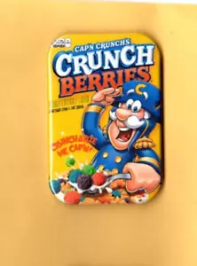 CRUNCH BERRIES Cereal Box REFRIGERATOR MAGNET 2"X3" WITH ROUNDED CORNER - Picture 1 of 2