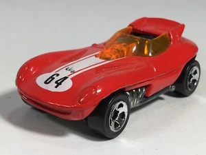Hot Wheels 1998 Cat-A-Pult Roadster Red White Stripe #64 First Editions Malaysia - Picture 1 of 6