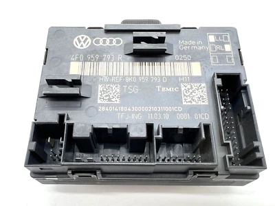 AUDI A6 QUATTRO 2009-2011 MÓDULO DE CONTROL PUERTA DELANTERA IZQUIERDA 4F0959793R OEM Foto 1 de 4