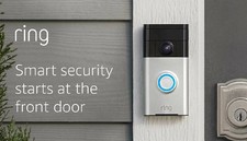 Ring Video Doorbell 2 1080 HD Video Home Security WiFi Motion Activated 