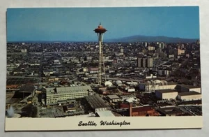 Seattle Washington Aerial View Postcard (I1) - Picture 1 of 2