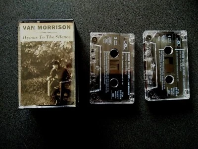 VAN MORRISON HYMNS TO THE SILENCE CASSETTE TAPE X 2  VG-EX COND AUSTRALIA - Image 1 of 2