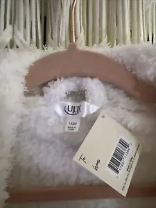 NWT Ulta Beauty Women's Plush Robe 1X/2X ULTRA Soft Belted Bathrobe BRAND NEW - Picture 1 of 5