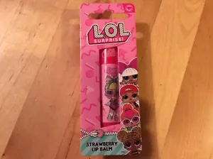 BNIP New Sealed LOL Surprise Lip Smacker Lip Balm - Candy BBS Strawberry Flavour - Picture 1 of 3