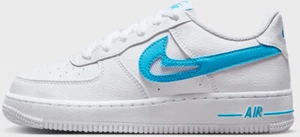 Nike Air Force 1 Kids (FN7793) weiß/blau, Kinder Schuhe