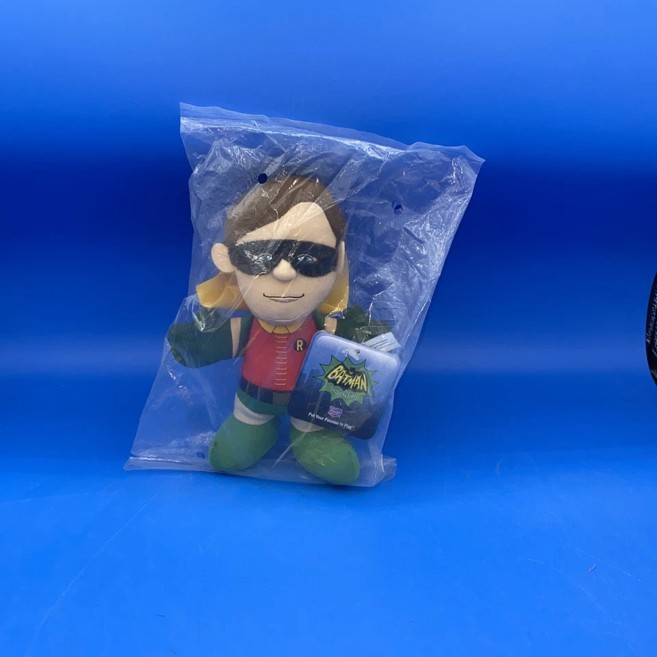 Batman 1966 TV Series Robin Bleacher Creatures Jr Plush Toy Burt Ward RARE
