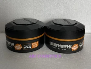 FONEX GUMMY BRIGHT MAX HOLD HAIR STYLING WAX NEW 2X150ml - Picture 1 of 4