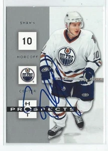 Shawn Horcoff Signed 2005/06 Fleer Hot Prospects Card #39 - Picture 1 of 1