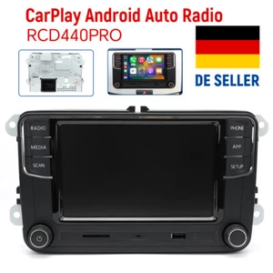 Autoradio RCD360Pro 2 RCD440 PRO 187B AndroidAuto Carplay MirrorLink Für VW golf - Bild 1 von 16