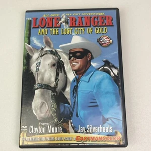 Lone Ranger & die verlorene Stadt aus Gold ganz neu Abenteuer 1958 große Hülle DVD - Bild 1 von 9