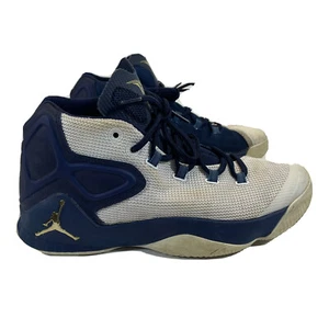 Nike Air Jordan Melo M12 Mens Midnight Navy Athletic Shoes Sz 9.5 - Picture 1 of 9