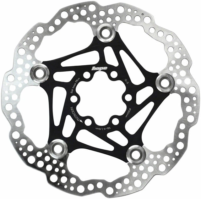 Hope Floating Disc Rotor 160mm Black
