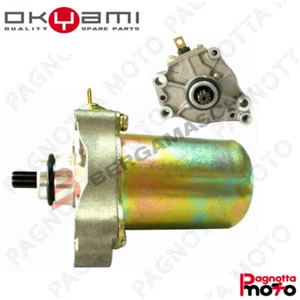 MOTORINO AVVIAMENTO ROTAZIONE SX 9 DENTI DIAM. 9MM PIAGGIO ZIP 100 2006>2010 - Foto 1 di 1
