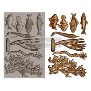 Prima re·design 5" x 8" Silicone Mould - Coral Reef - Picture 1 of 2
