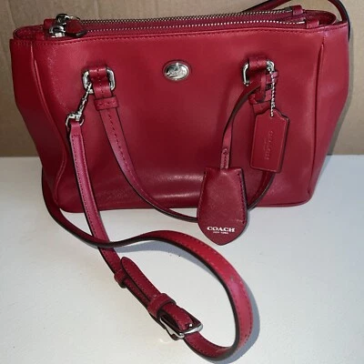 Bolso Bandolera Coach Peyton Cuero Mini Carryall. F32829 nuevo con etiqueta Foto 1 de 4