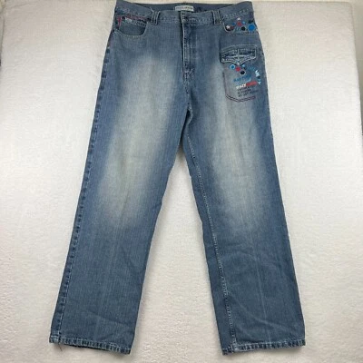 Pantalones de mezclilla holgados deportivos PACO vintage 38X33 (38x31,5) años 90 punk skater Foto 1 de 4