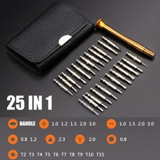 25 IN 1 Small MINI MUlTIFUNCTIONALREPAIR PRECISION SCREWDRIVER TOOL KIT FIX