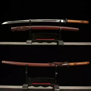 Sakabato katana 1095 high carbon steel japanese samurai sword Reverse Edge sharp - Picture 1 of 11