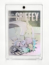1992 Arena HOLOGRAMS KEN GRIFFEY JR HEAD to HEAD LIMITED EDITION CARD 4 DEFENSE