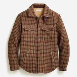 J Crew Wallace & Barnes Double-Cloth Wool Shirt Jacket S - Picture 1 of 18