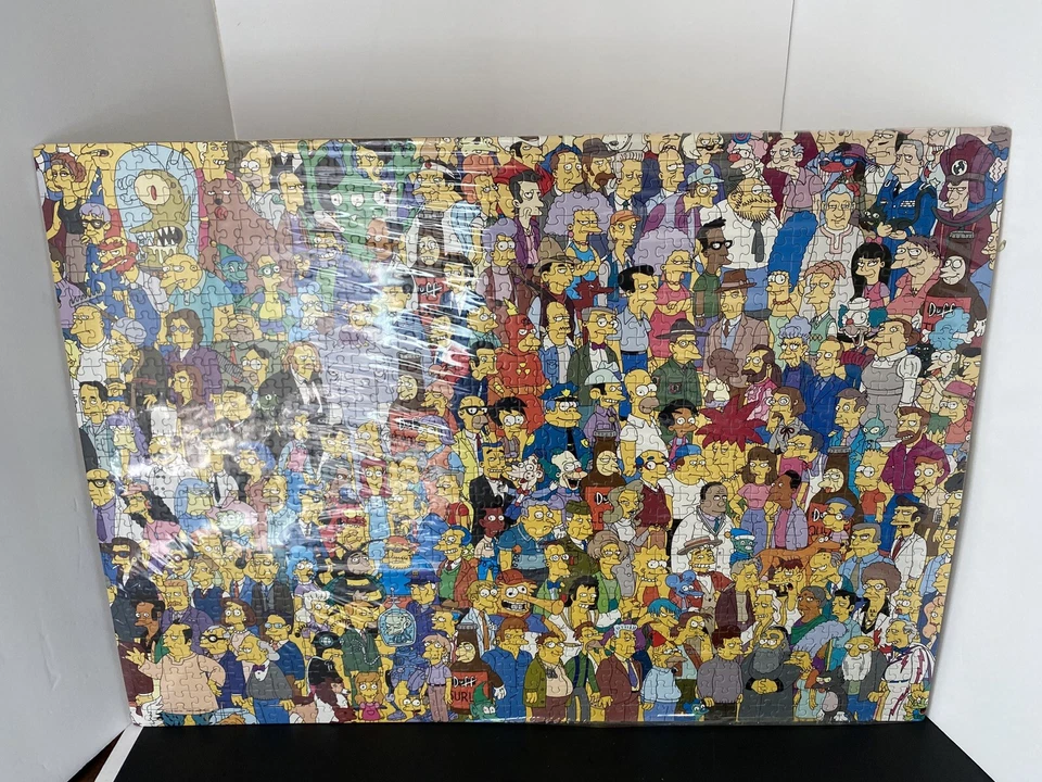 Quebra-cabeça The Simpsons Cast 2001 NOVO lacrado veja fotos - Imagem 1 de 4