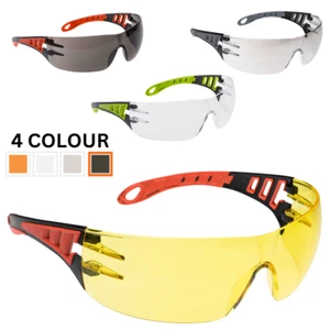 Gafas de seguridad Portwest PS12 Tech Look gafas antiarañazos protección UV - Imagen 1 de 9