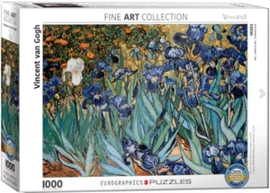 Eurographics Irises by Van Gogh 1000 piece jigsaw puzzle 680mm x 480mm (pz) - Picture 1 of 2