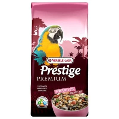 VERSELE LAGA PRESTIGE PREMIUM MIX PAPAGEI FUTTER NUSSFREIES ALLEINFUTTER 15Kg - Bild 1 von 2
