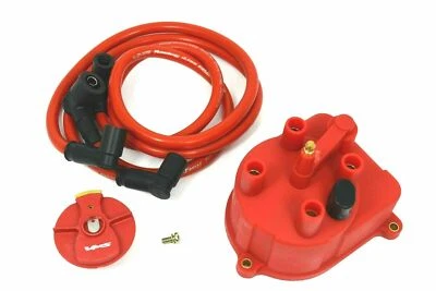 VMS 92-01 ACURA INTEGRA B18 ROJO TAPA DISTRIBUIDOR PARA CONVERSIÓN BOBINA EXTERNA Foto 1 de 4