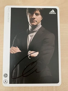 DFB Deutschland Autogrammkarte WM EM 2008 Joachim Jogi Löw original signiert - Bild 1 von 2