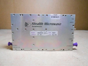 STEALTH MICROWAVE SM08896-41L LINEAR POWER AMPLIFIER - OPTIONS 13, 24 - Picture 1 of 5