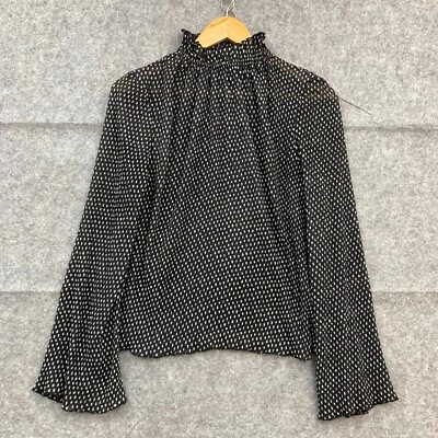 The Fifth Label Blouse Top Womens XS Extra Small Black Long Sleeve loose 17216 - Image 1 of 4