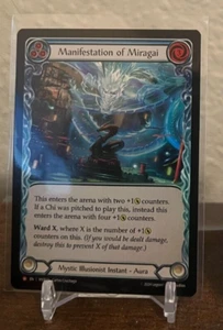 FAB - Flesh and Blood - Mistveil - Manifestation of Miragai MST031 Rainbow Foil - Imagen 1 de 2