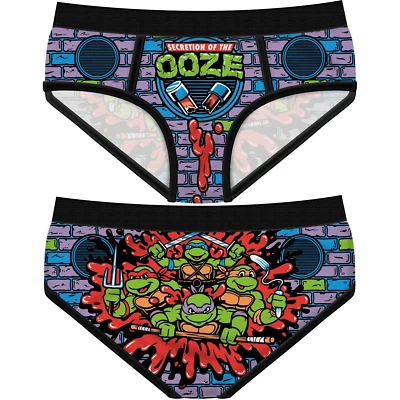 Harebrained Secretion Of The Ooze Period Panties Ninja Turtles Womens Underwear - Image 1 of 4