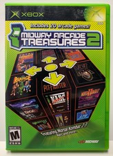 Midway Arcade Treasures 2 for Xbox Original Complete CIB NTSC Version Two