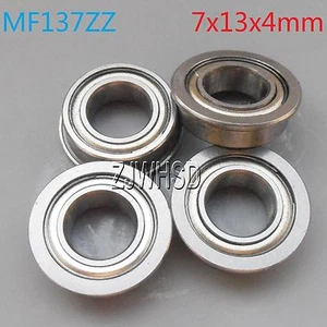 4pcs MF137zz Sealed Flange Bearing 7 x 13 x 4 mm for TAMIYA TRAXXAS RC Hobby DIY - Picture 1 of 1