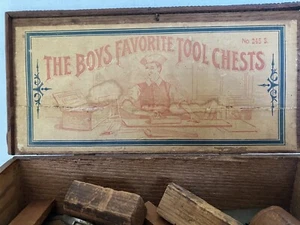 Jungen Lieblings Werkzeug Truhen #245S - Bild 1 von 7