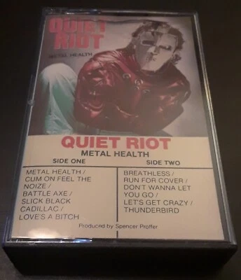 Quiet Riot: Metal Health 1983 CBS Canadian Import Cassette VG+ Heavy Metal  - Image 1 of 4