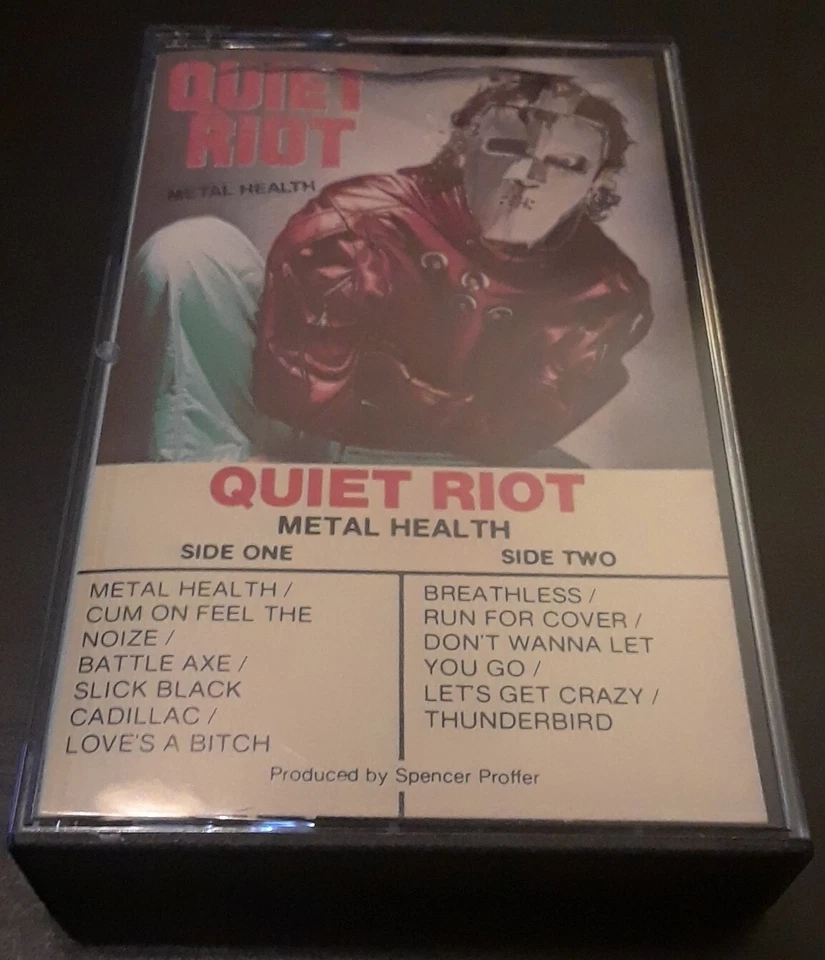 Quiet Riot: Metal Health 1983 CBS Canadian Import Cassette VG+ Heavy Metal  - Image 1 of 4
