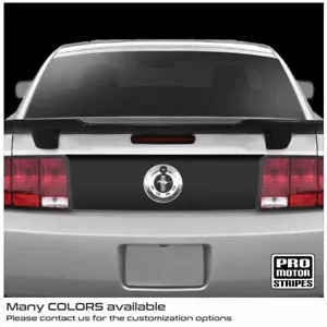 Ford Mustang Rear Deck Trunk Accent or Blackout Decal 2005 2006 2007 2008 2009 - Picture 1 of 4