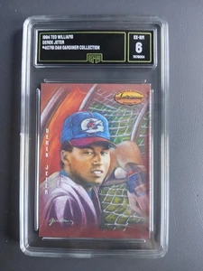 Derek Jeter Yankees 1994 Ted Williams Gardiner Collection #DG3 Graded EX-NM 6 - Bild 1 von 2