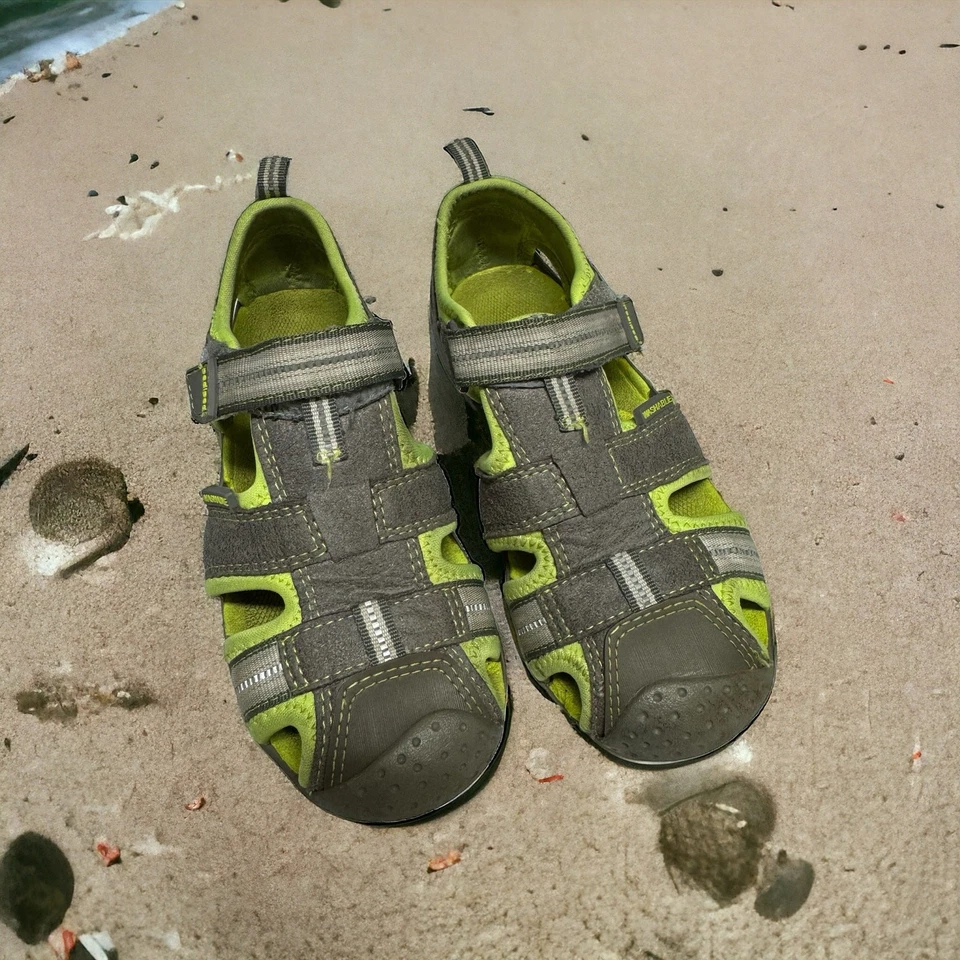 Zapatos Pediped Unisex Niños Talla 11 11.5 28 Flex Sahara Gris Lima Agua Seguro Niños Foto 1 de 4
