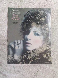 What About Today 1969 Sheet Music Barbra Streisand David Shire - Picture 1 of 3